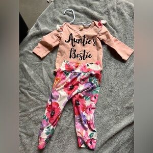 Infant Aunties Bestie  outfit